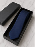 The Classic Navy Tie — Premium Gift Box